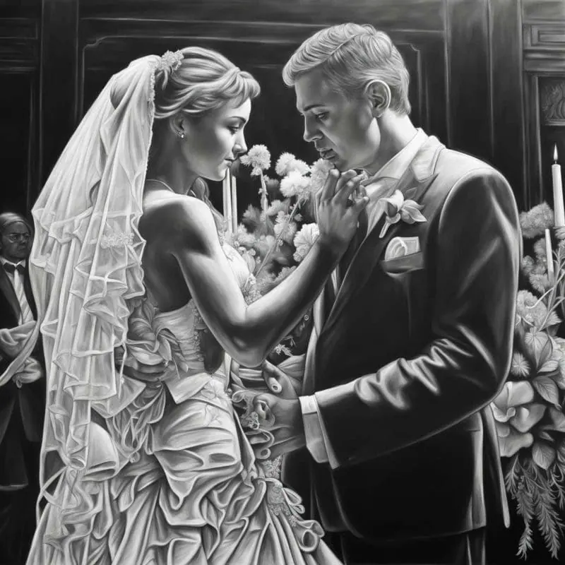 Romantic Couple Drawings – 4