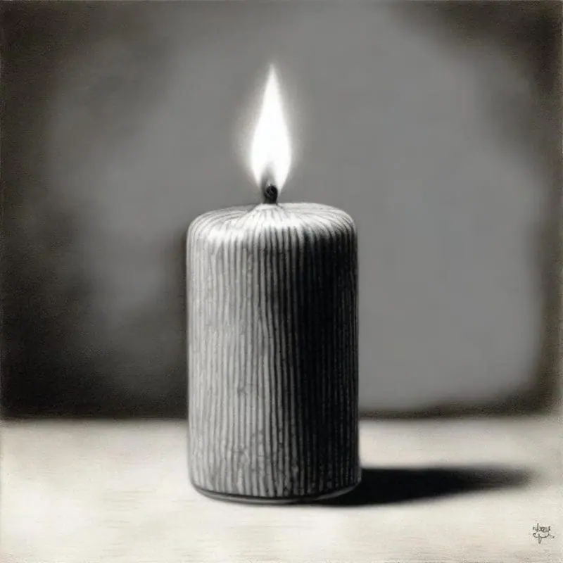 Candle Drawings – 8