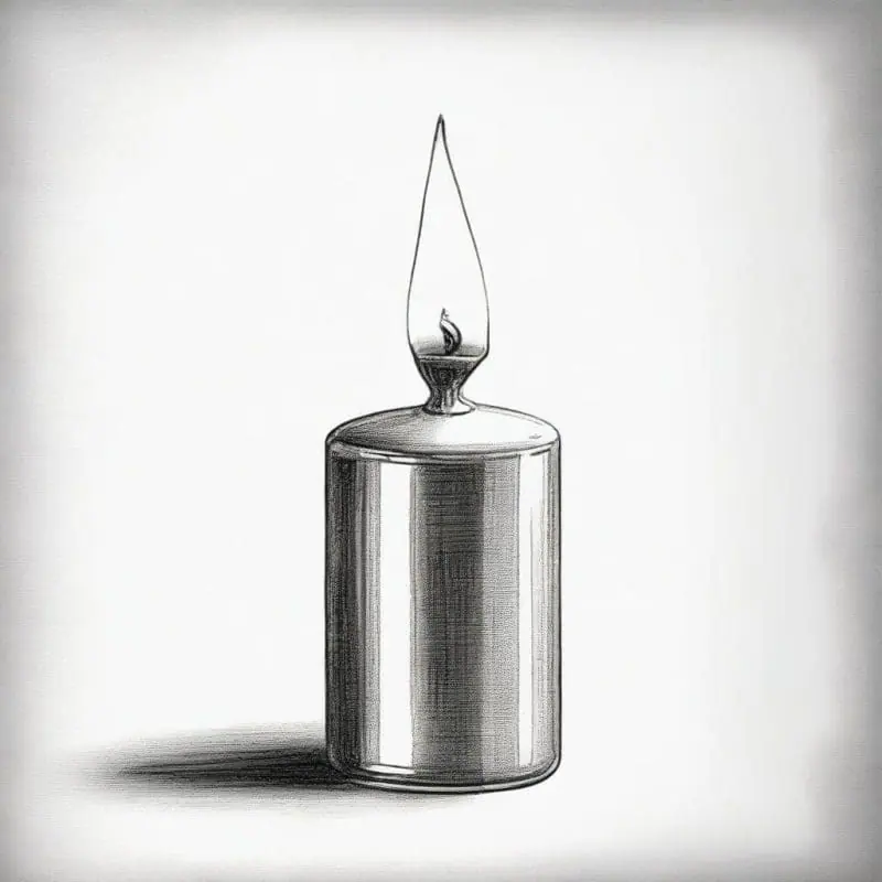 Candle Drawings – 7