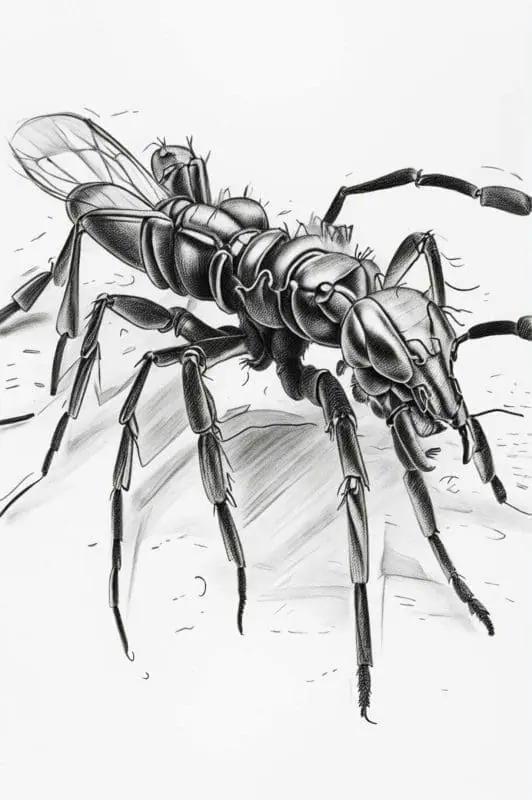 Ant Drawing Collection – 4