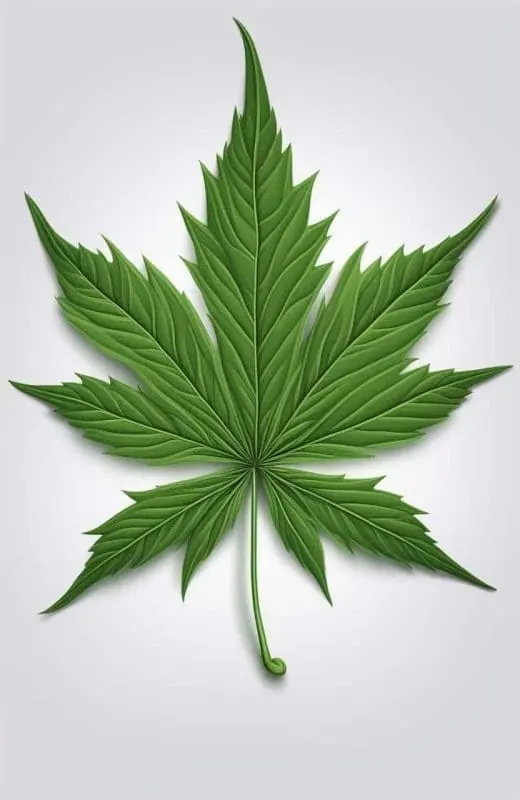 Weed Leaf Drawings – 5