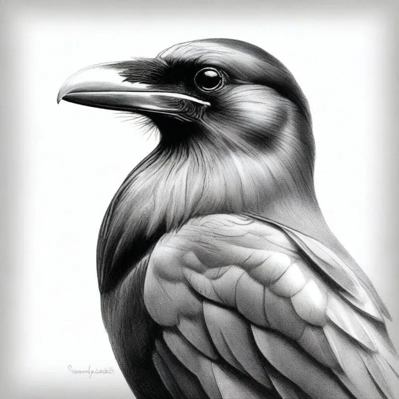 Crow Drawings – 7