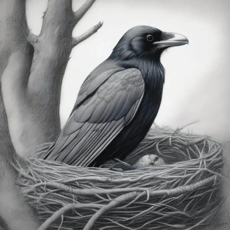 Raven Drawings – 6