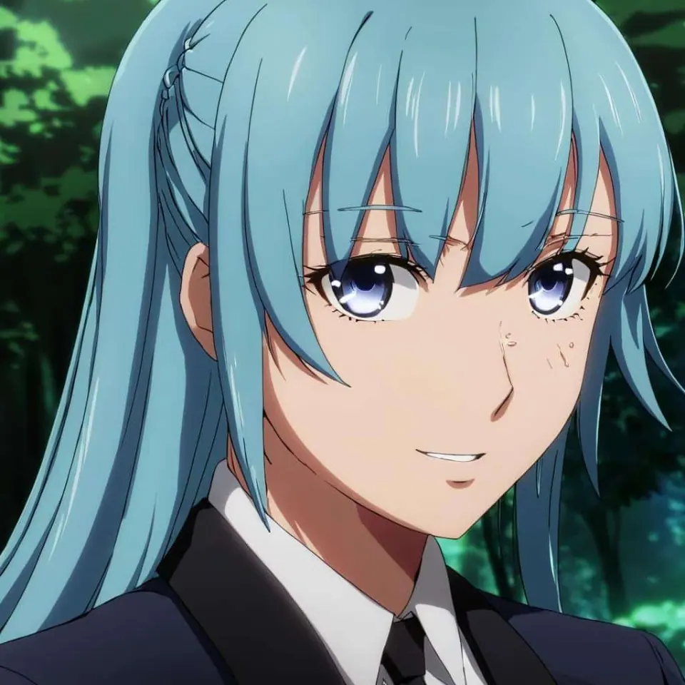 Blue Haired Girl JJK Fan Art – 6
