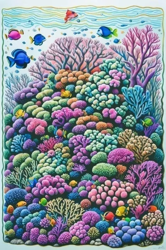 Coral Sketch Collection – 8