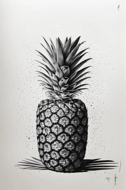 Pineapple Drawings – 6
