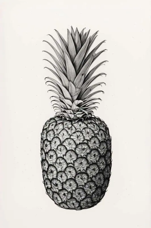 Pineapple Drawings – 8