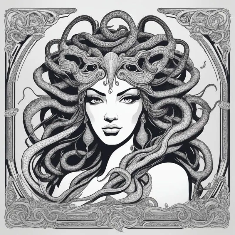Medusa Drawings – 4