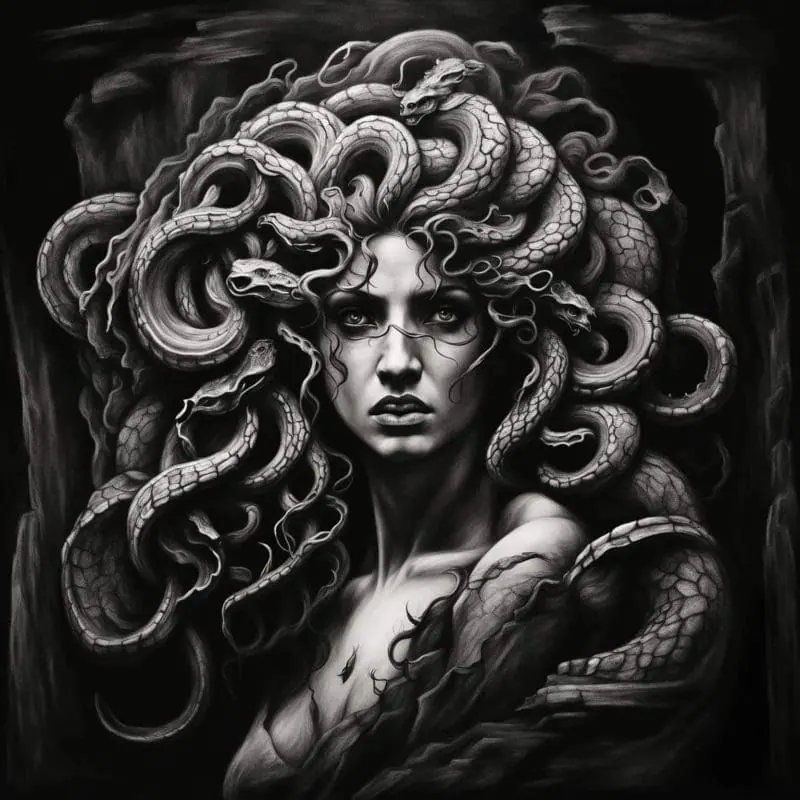 Medusa Drawings – 5