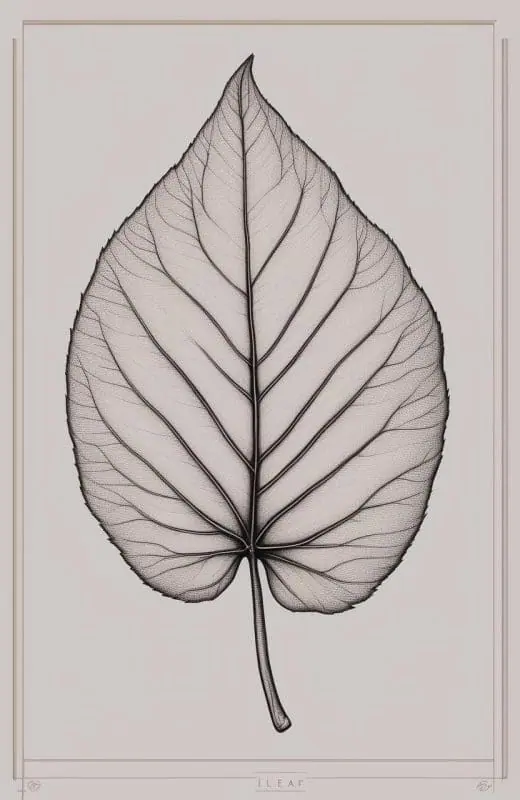 Leaves Drawings – 2