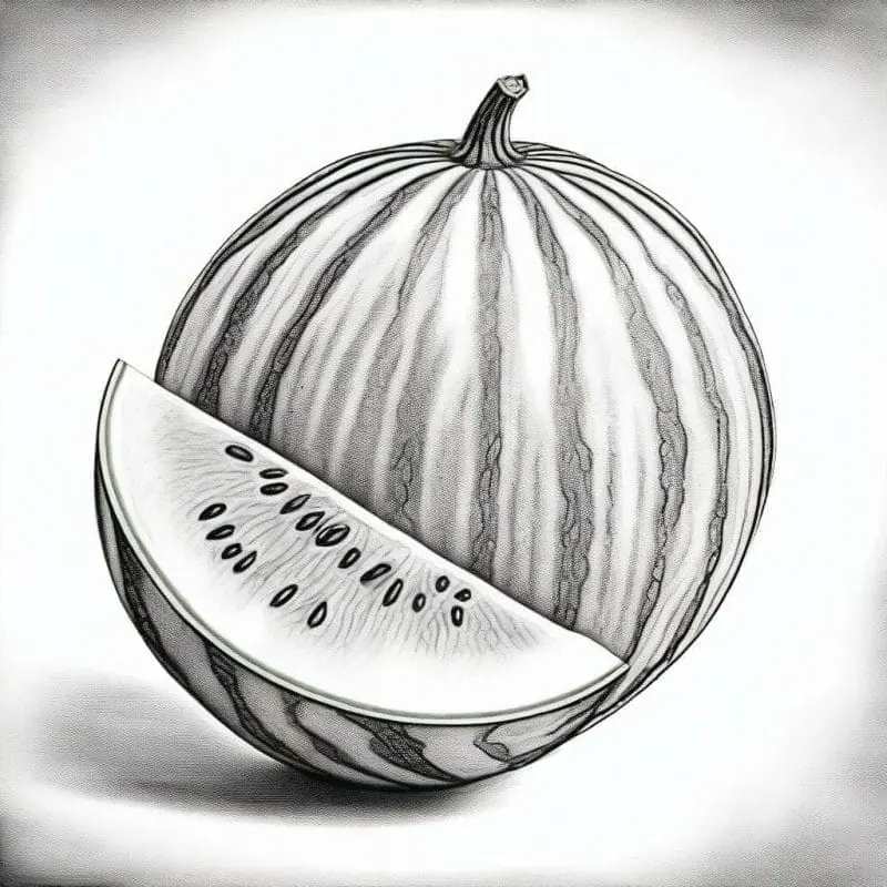 Watermelon Drawings – 8