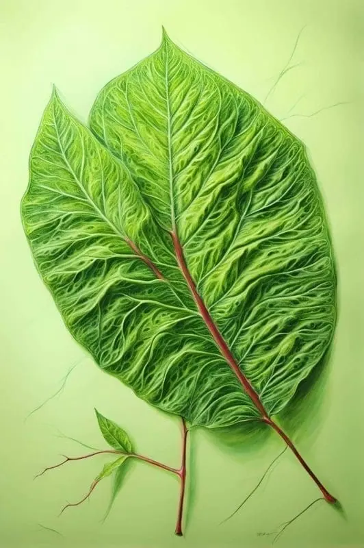 Leaves Drawings – 3