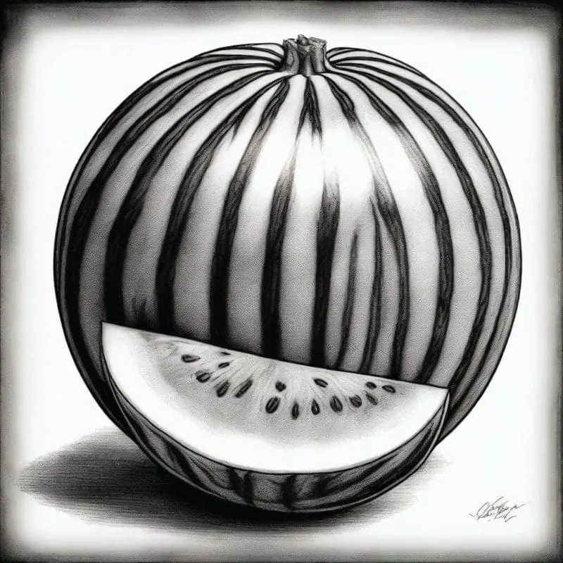 Watermelon Drawings – 3