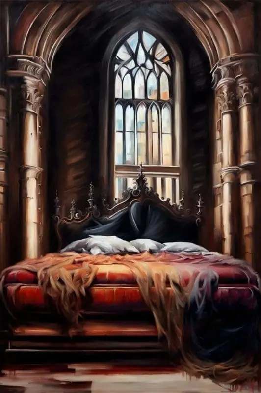 Bed Drawing Art Collection – 1