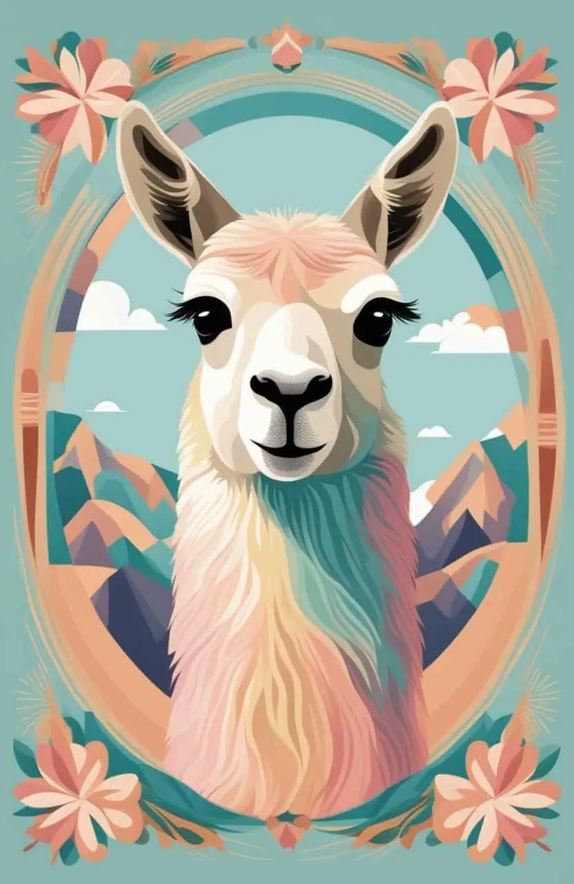 Llama Drawings – 4