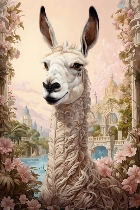 Llama Drawings – 3