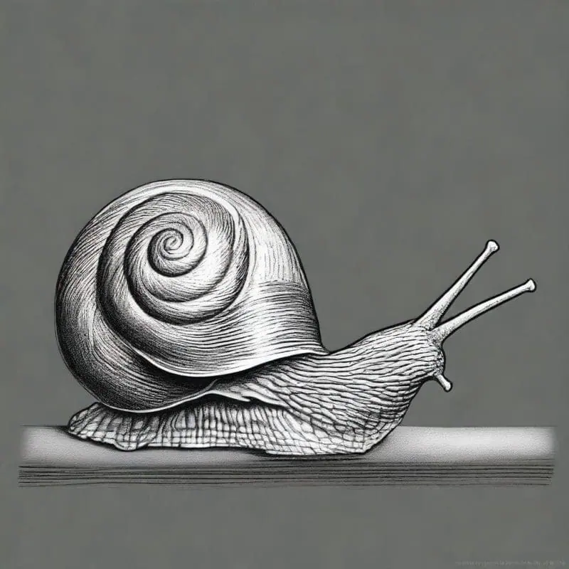 Explore Snail Drawing Collection – 4