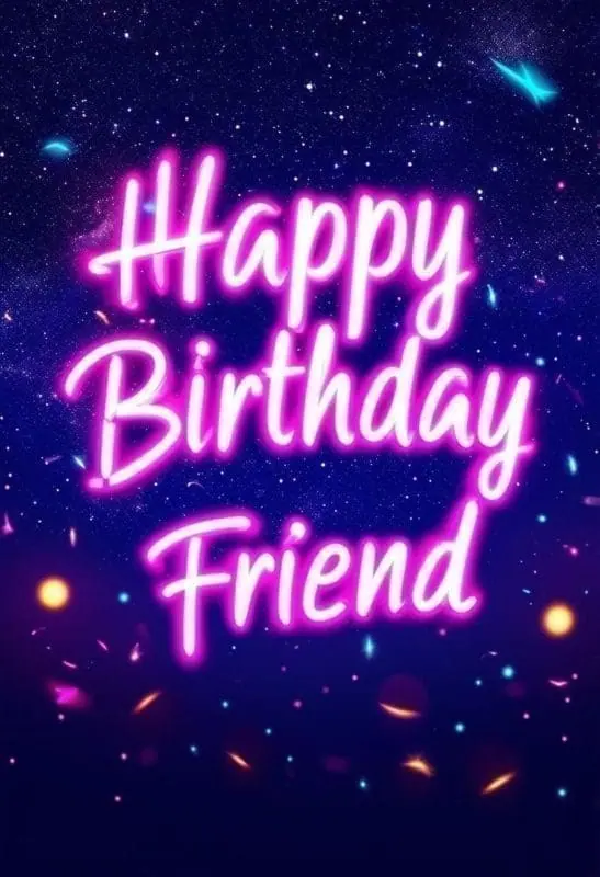Happy Birthday Friend 1M+ Free E-Cards & Images – 3