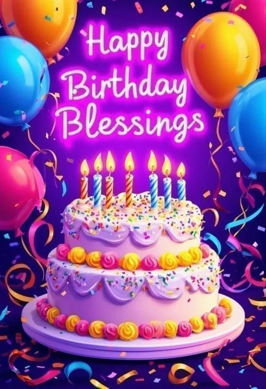 Happy Birthday Blessings 1M+ Free E-Cards – 4