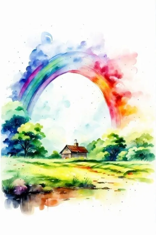 Watercolor Rainbow Art Browse, Download, Free – 5