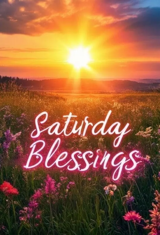 Saturday Blessings Images Free Downloadable E-Cards – 5