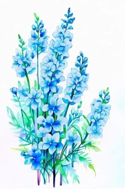 Watercolor Floral Art Generator – 5