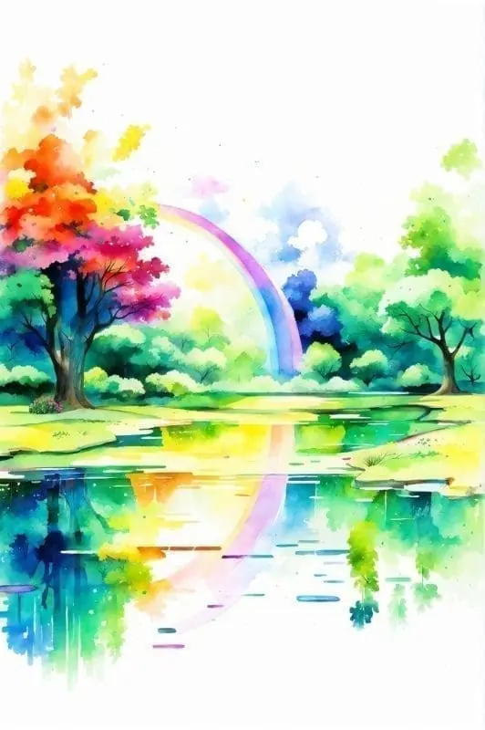 Watercolor Rainbow Art Browse, Download, Free – 7
