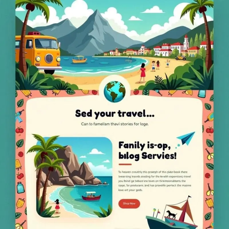 Create Captivating Travel Blog Designs – 5