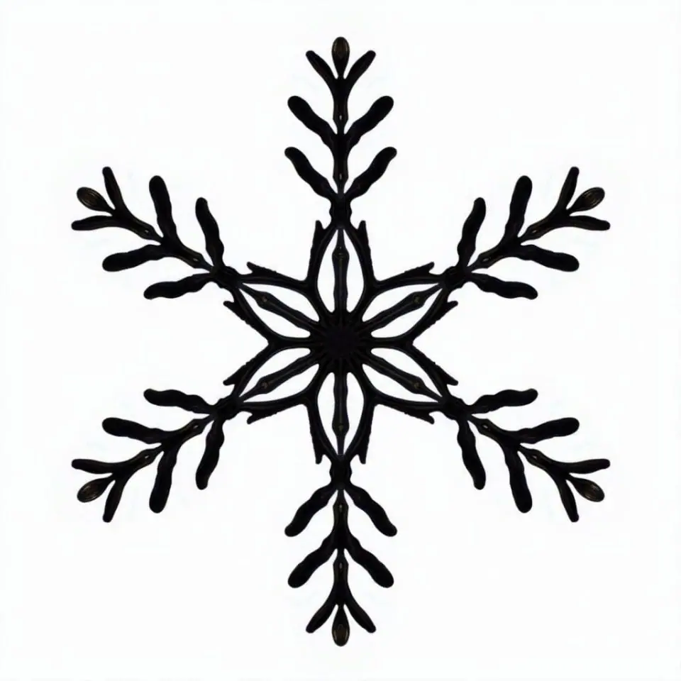 Snowflake Outlines Free – 2