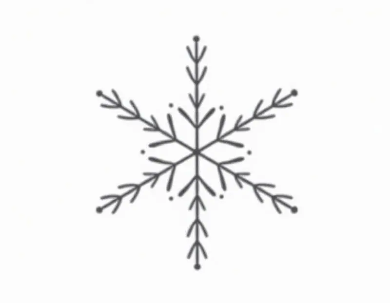 Snowflake Outlines Free – 8