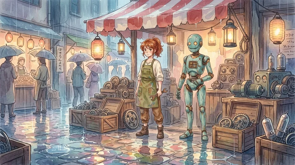 Make an anime made with Idyllic
