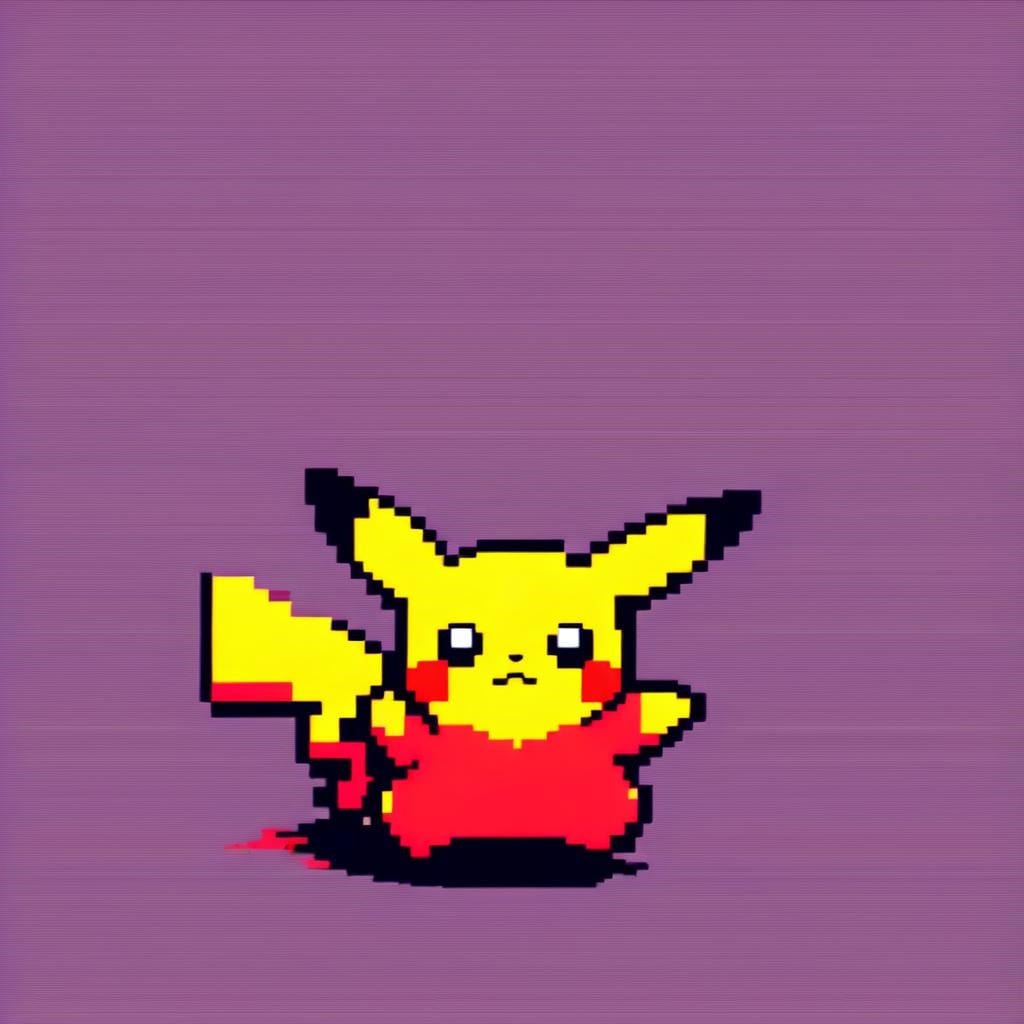 Pikachu Pixel Art | Explore Collection