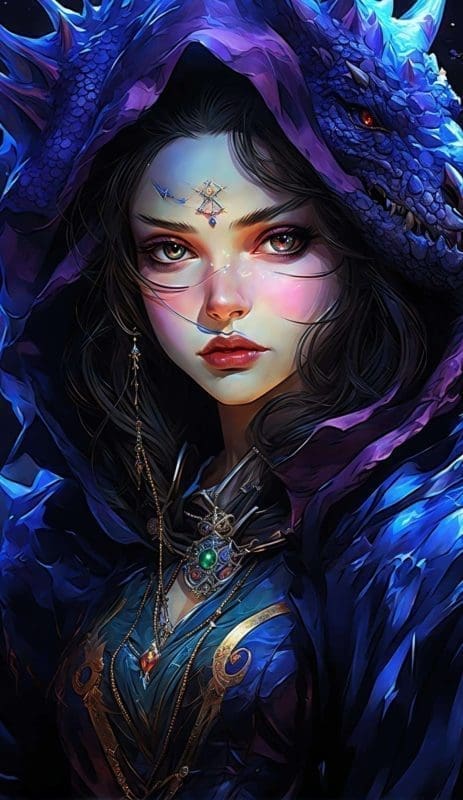 AI Game Character Generator example created with Idyllic