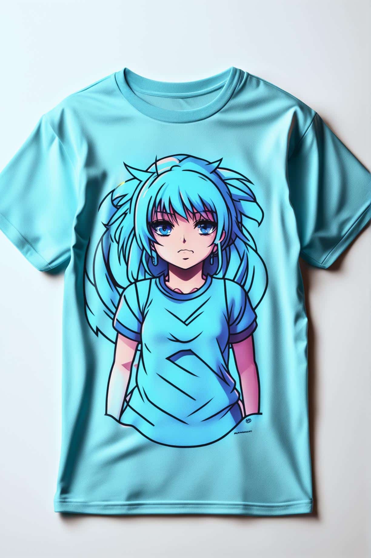 Designer de camisetas de anime