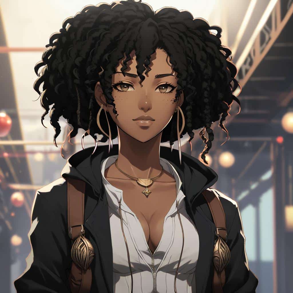 Black Anime Girl Generator Original OC Art Ideas Black Anime Girl Generator Original OC Art Ideas